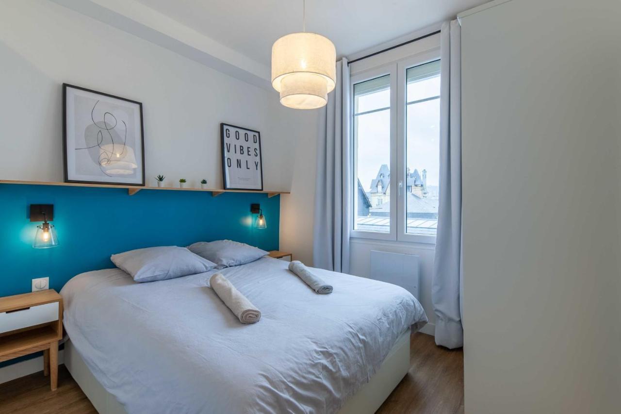 2-Bedroom Apartment With Balcony Near Hippodrome Deauville Dış mekan fotoğraf