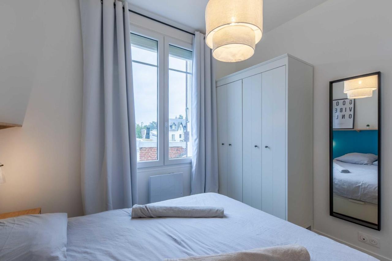 2-Bedroom Apartment With Balcony Near Hippodrome Deauville Dış mekan fotoğraf